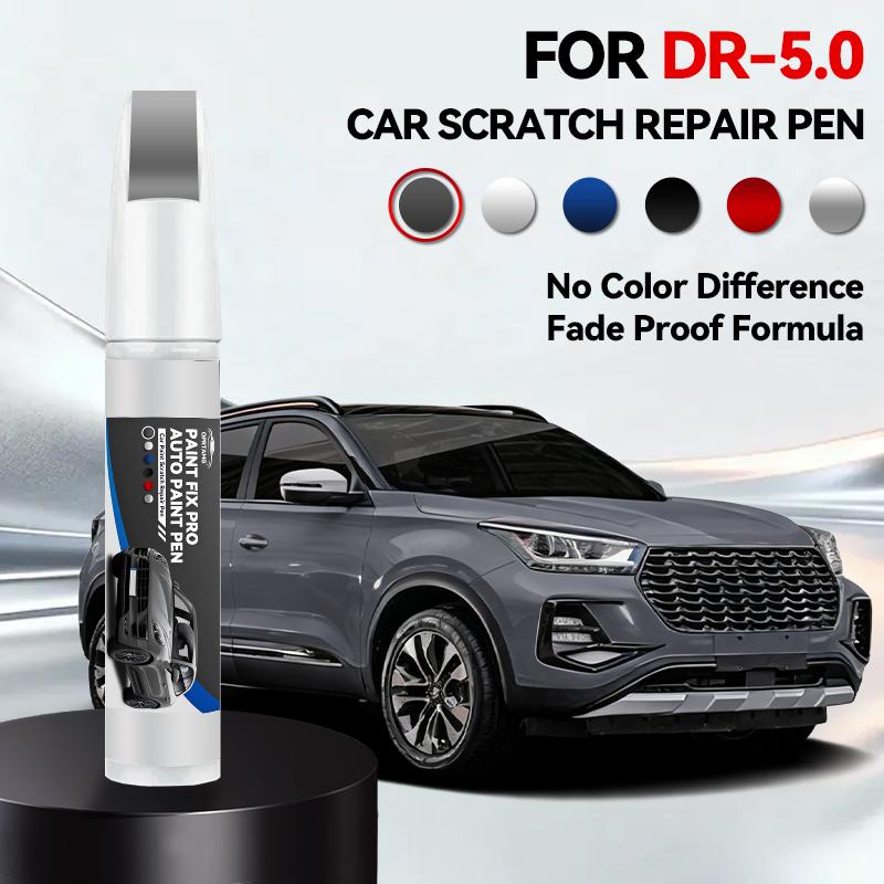 Car Paint Repair Pen Touch Up Scratch Remover DIY Auto Accessories White Grey Black Blue Red Silver For DR 5.0
