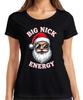 BIG NICK ENERGY Weihnachtsmann Sonnenbrille Weihnachtsgeschenk Damen T-Shirt