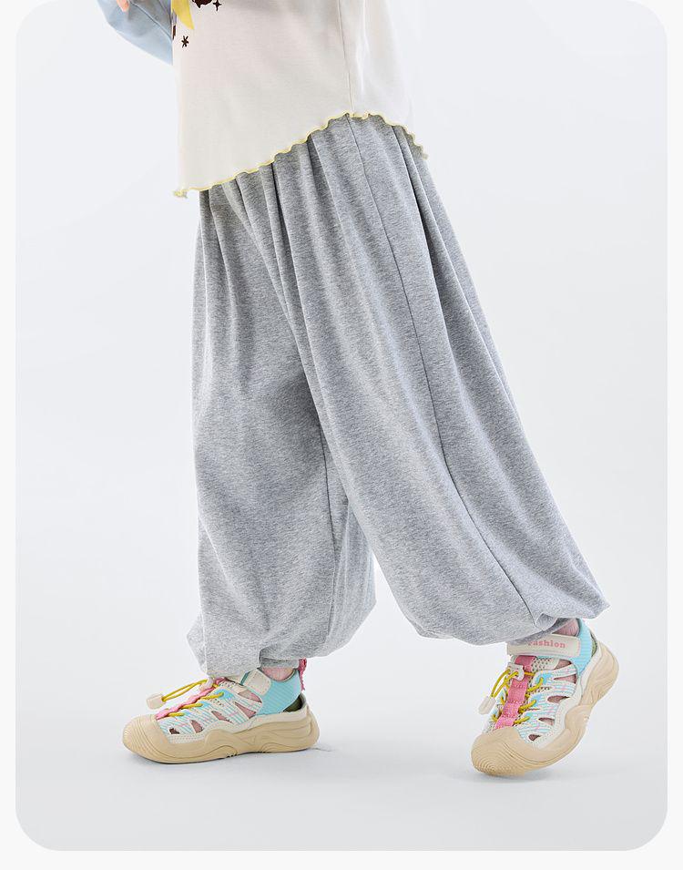 Dudu Family Girls' Stylish Spring Bloomers - Trendy Casual Pants for Children