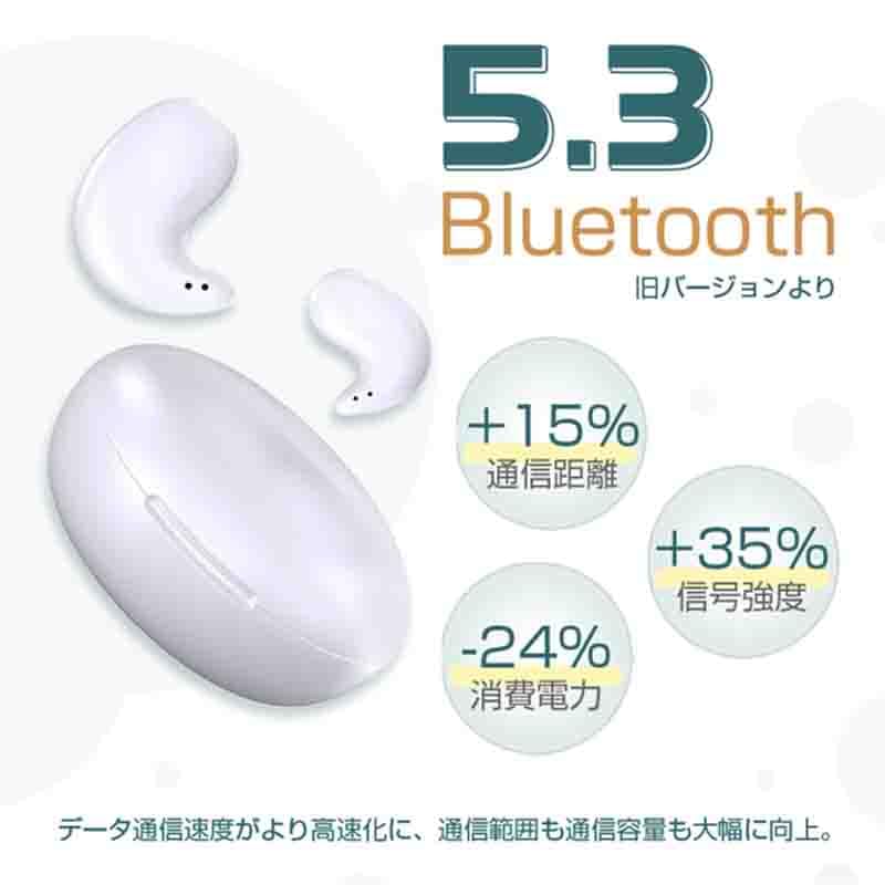 [New for 2025 & Improved Sleep] Bluetooth 5.3 Earphones for Sleeping, Pain-Free Sleeping, Day and Night Use, 3g Lightweight, Compact, Binaural,