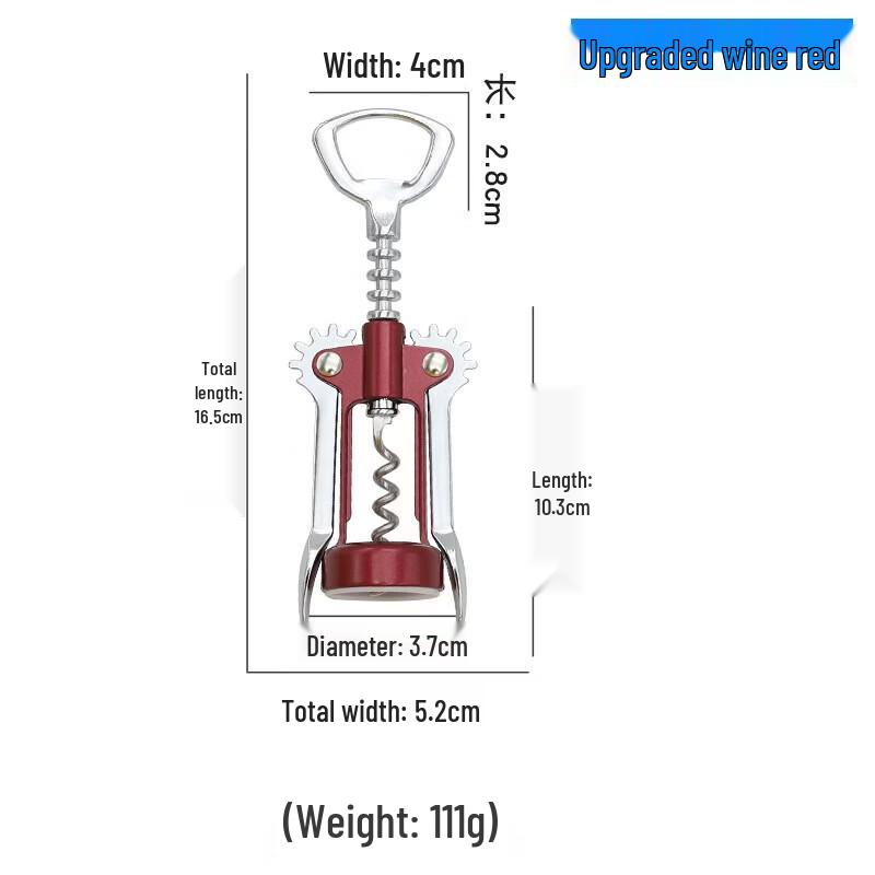 Shangqi Multifunctional Stainless Steel Wine Corkscrew