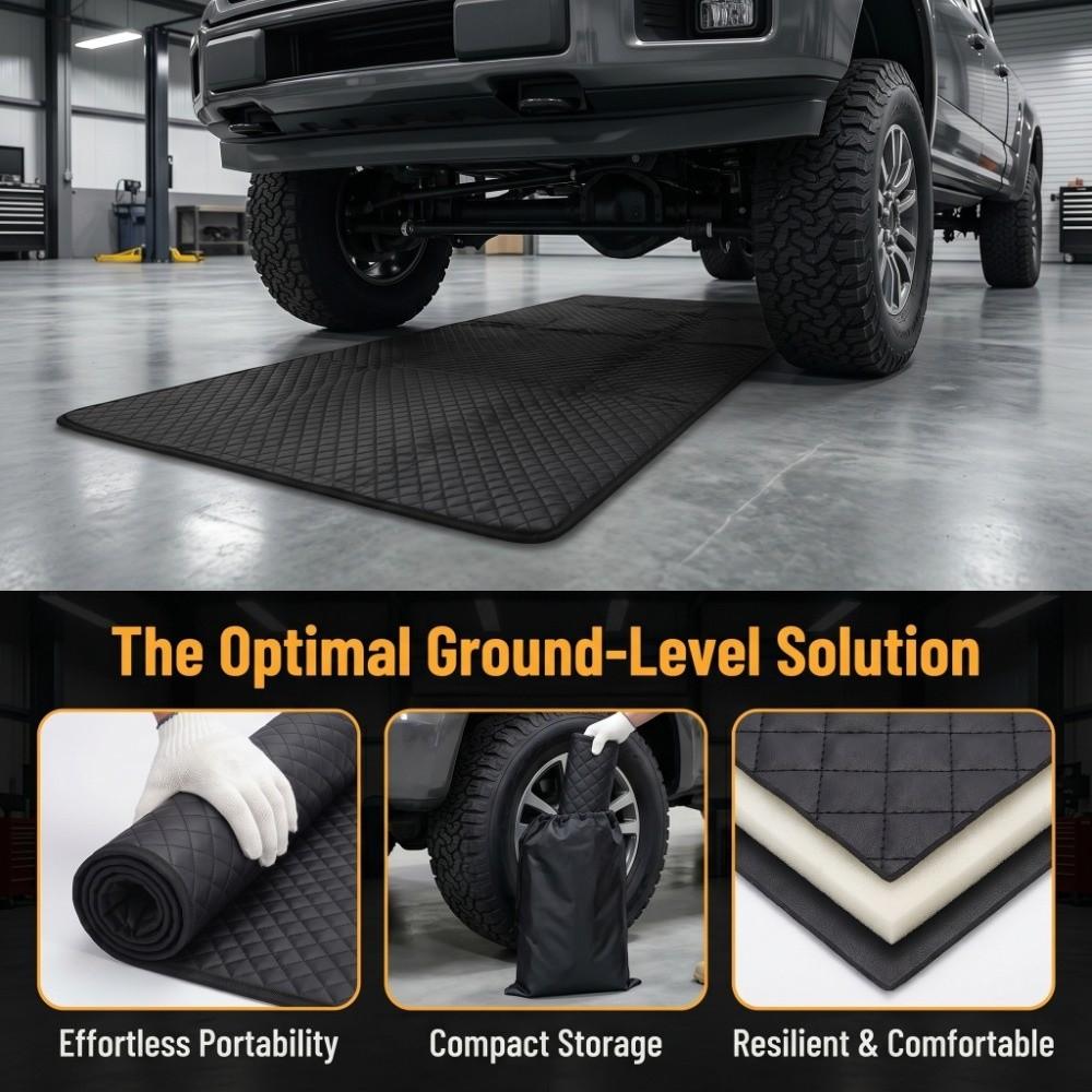 Low Clearance Mechanics Mat Portable Under Car Repair Pad Crawler Creeper Mat Ground Work