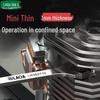 Stainless Steel 3mm Ultra-Thin Open-End/Box-End Double-Headed Mini Combination Wrench Set