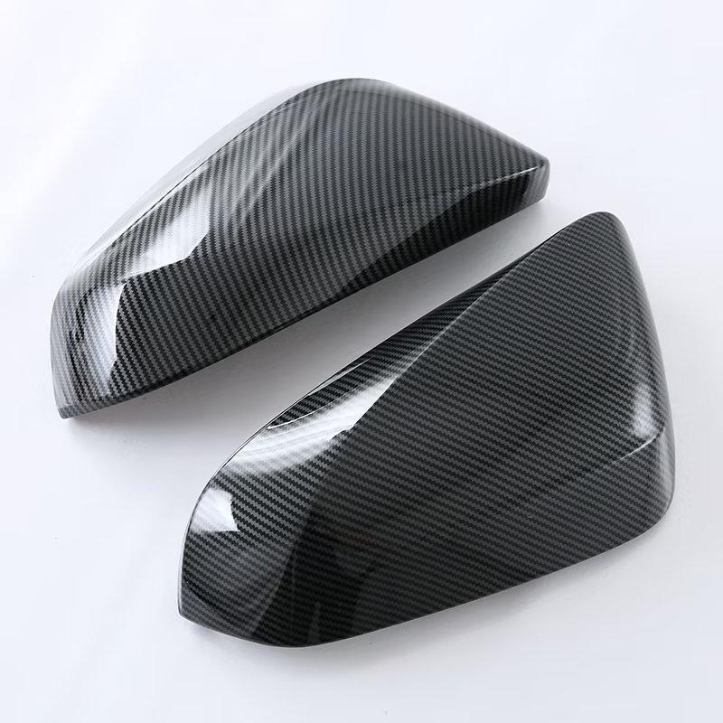 2Pcs Rearview Side Mirror Covers Cap For Lexus NX 250 350h 450h  Right Hand Drive RHD Carbon Fiber Gloss Black White