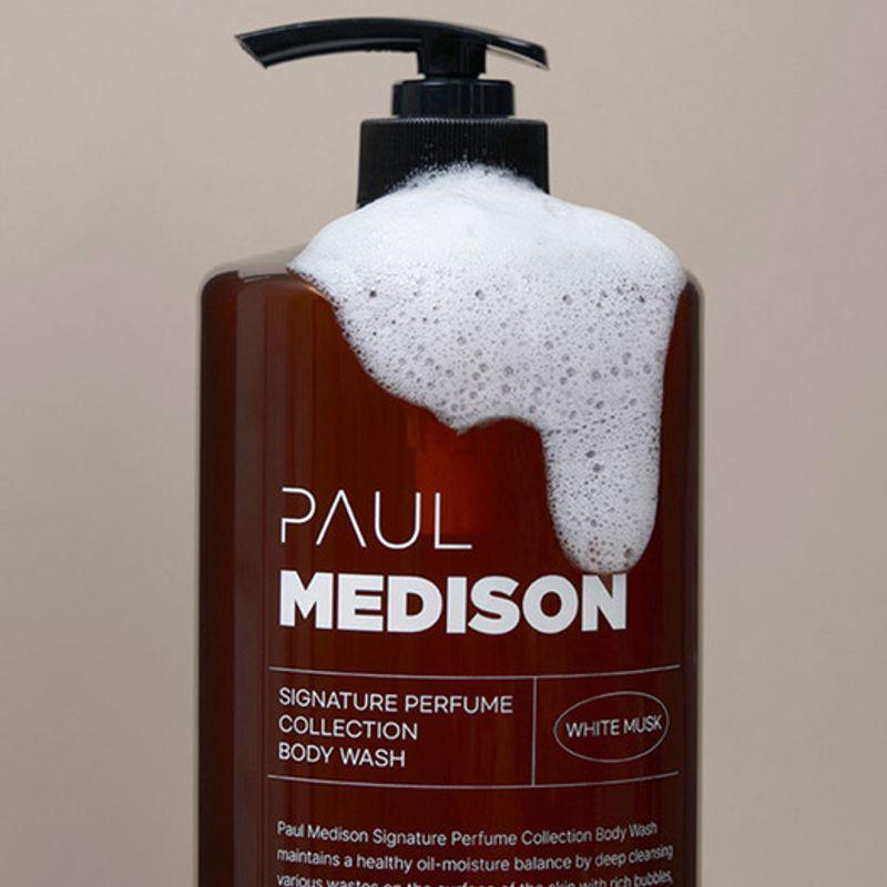 PAUL MEDISON Signature Perfume Collection Body Wash White Musk Scent 1600ml