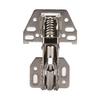 Frameless Cabinet Door Hinge 90 Degree Hydraulic Damper Soft Closing for Bookcases Wardrobe