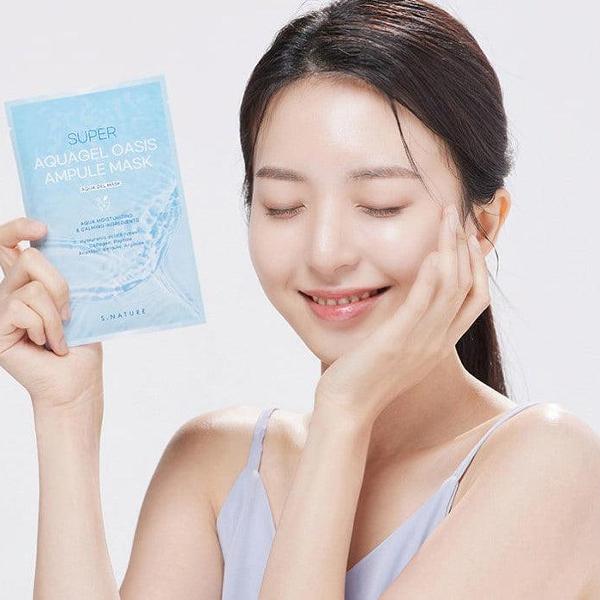 S.NATURE Super Aquagel Oasis Ampule Mask 5EA