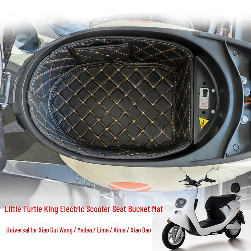 Turtle King Electric Scooter Seat Bucket Mat for Yadea, Lima, Aima, Small Knife, Luyuan, Xinri