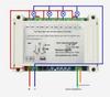 DC 12V-48V Wireless 4-Channel Remote Control Switch for Motor, Gate, and Lights