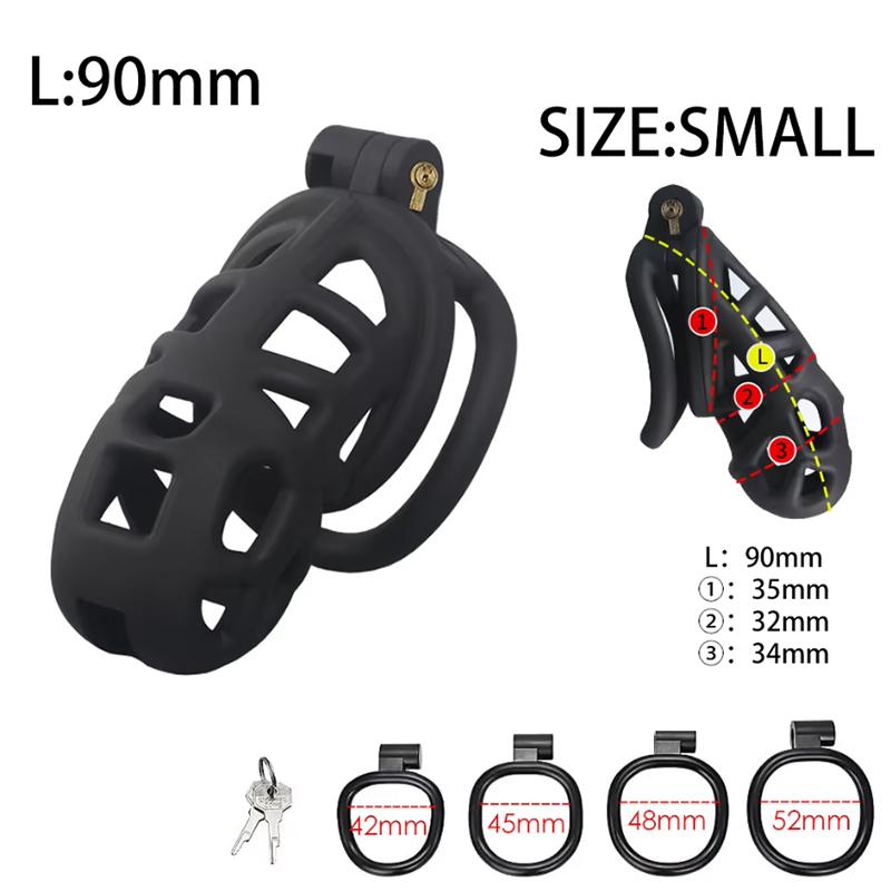 Sex Toys for Men Adult Hot Sale Waist Belt Male Chastity Cock Cage Penis Sleeve Cockrings Erotic Urethral Lock BDSM Bondage Sex