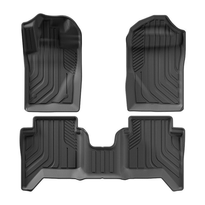 Ford Ranger 2019-2025 TPE Floor & Truck Bed Mats - Fits Left & Right Hand Drive.