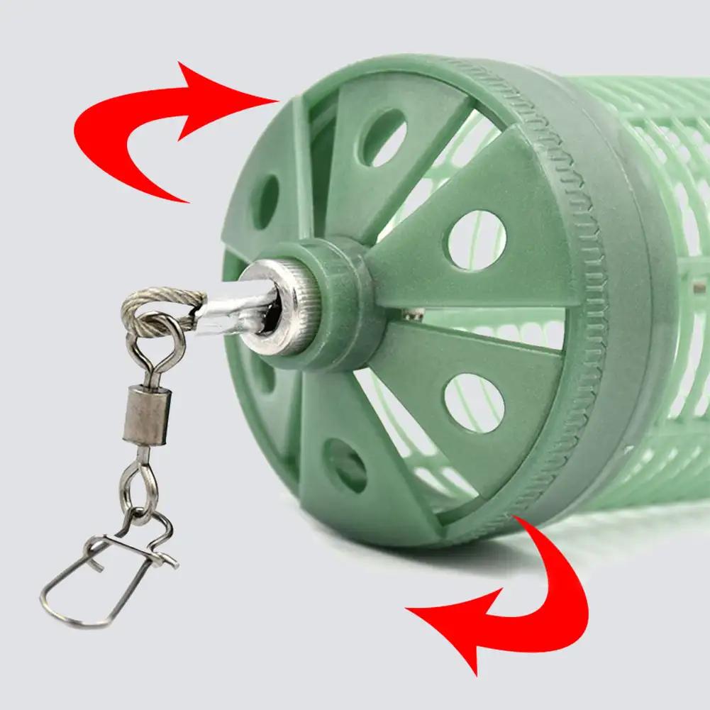 Fangwerkzeug Köderfalle Kunststoff Edelstahl Köderkorb Fischkorb Futterspender Angelzubehör Geeignet Krabbe Hummer Garnelen Flusskrebs