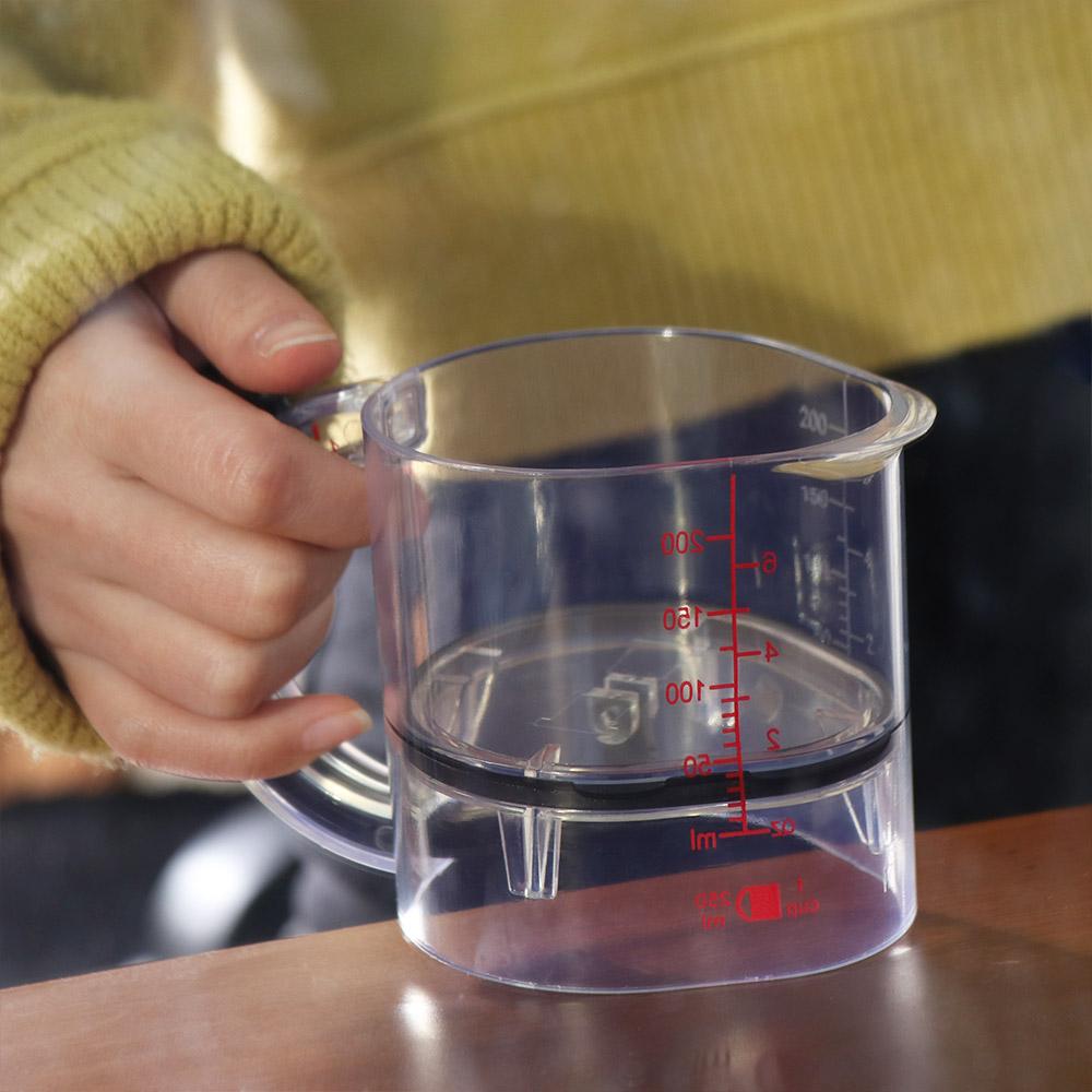 Measuring Multi-Functional Measuring Cup Food Grade Graduated Beaker Measuring Cube Cups  Cooking