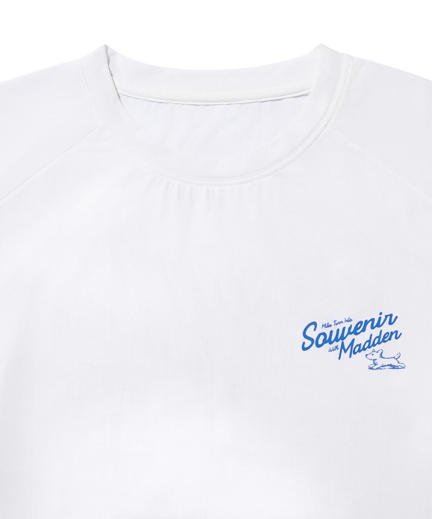 MADDEN X Souvenir Samcheong Graphic T-Shirt White