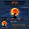 Creative PU Leather Mouse Pad Oversized Dragon Ball Computer Keyboard Pad Son Goku Animation Boys Anti-slip Mouse Pad Game E-sports Special Table Mat
