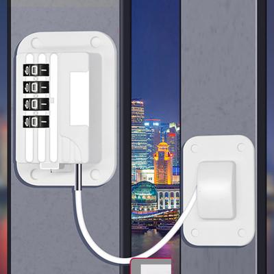 New Digital Password Limit Positioning Combination Lock Baby Safety Children Protection Sliding Closet Window Safety Fridge Lock