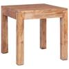 vidaXL Couchtisch 53x50x50 Cm Altholz Massiv