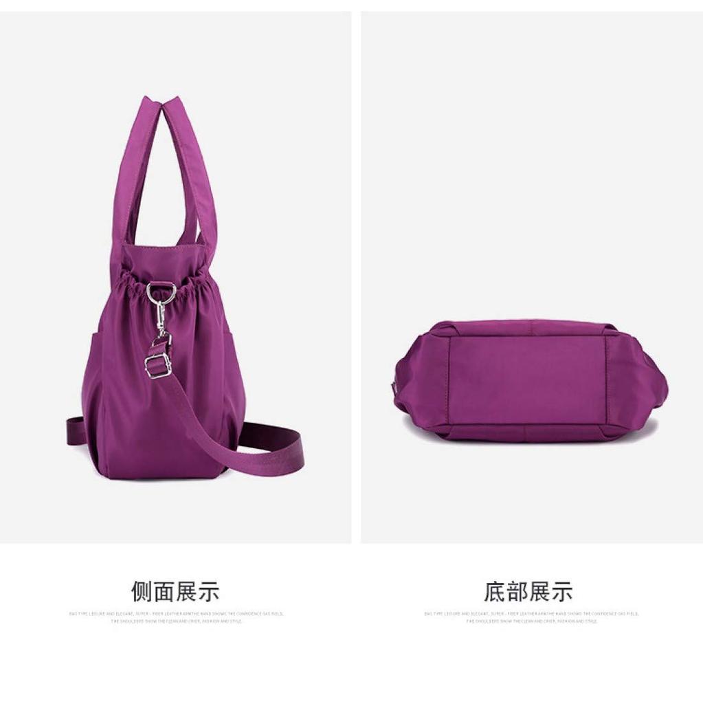 Yanaier Tote Bag, Shoulder Bag, Mother's Bag, 2-Way, Large Capacity, Lightweight, Waterproof, Multifunctional, Popular, Stylish, Crossbody Bag,