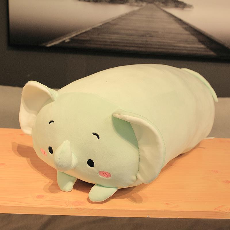 Chubby Panda Dinosaur Plush Doll Cute Pet Cat Long Throw Pillow Cute Cute Piggy Doll Soft Cute Cloth Doll