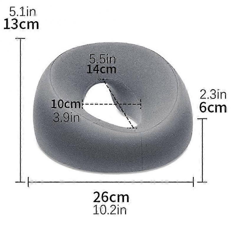 Beauty Salon Prone Pillow with Face Hole Cushion - Lightweight & Comfortable Prone Position Cushion for Tables/Beds at Home, Facial Treatment Pillow