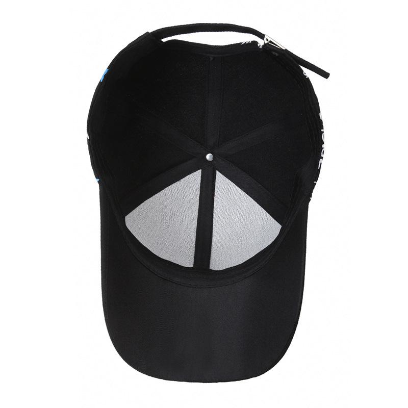 Spring Fashion Graffiti Letter Print Hardtop Baseball Cap Personalized Sun Protection Cap