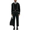 THOM BROWNE Pressed Crease Tapered Leg Chinos MTU335WF0576001