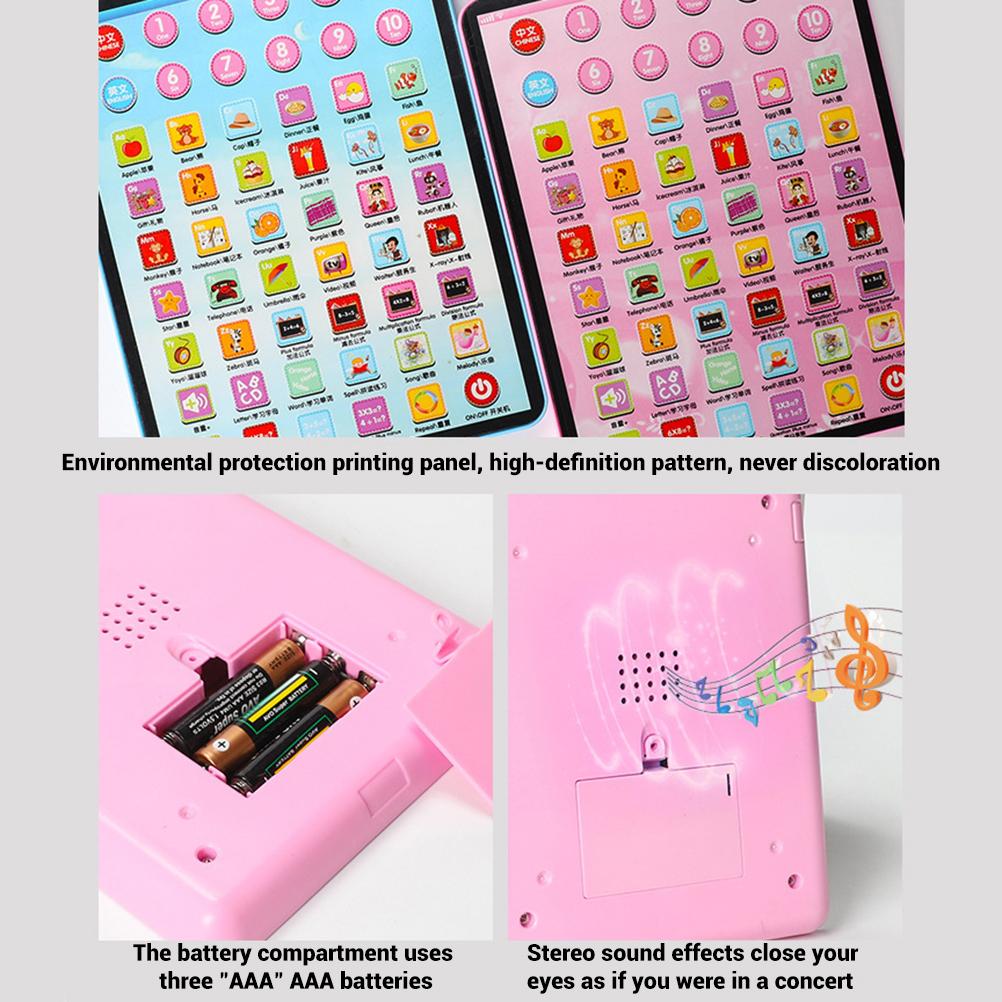 Kinder Touch Tablet Pad Frühes Lernmaschine Frühe Bildung Spielzeug