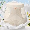 High Waisted Underwear Ladies Sexy Silk Panties Lace Ice Full Coverage Breathable Soft Stretch Briefs