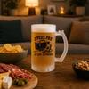 Verre à Bière J’peux pas je suis Technicien J'peux pas minimaliste | Chope Givrée en Verre Trempé 470 ml à Anse Recto Verso | Apéro