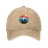 Paragliding Mountains Baseball Cap Birthday Hat Unisex Hat Luxury Brand Unisex Hat Unisex Womens