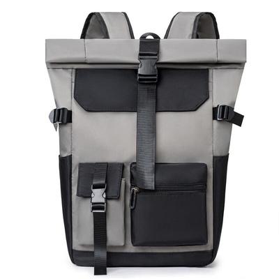 Li Shen Men's Roll-Top Travel Laptop Backpack