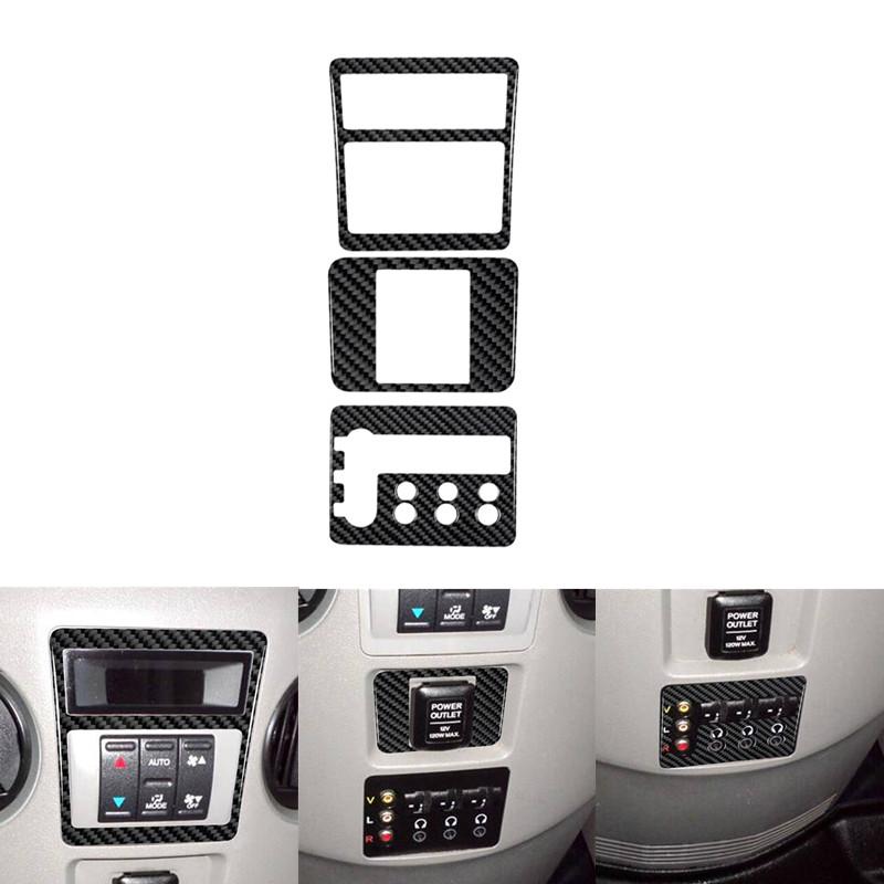 Carbon Fiber Car Interior Protection Sticker For Honda Pilot 2012 2013 2014 2015 Styling Accessories