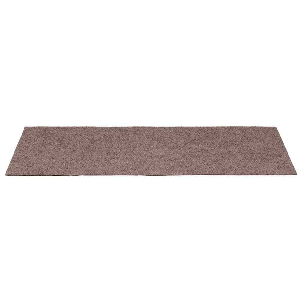 Vidaxl Nakładki Na Schody, 10 Szt., Brązowe, 65X21X4 Cm