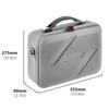 Portable Carrying Case for 4 Mini Storage Travel Case with Should Straps Handle Propellers Drones Controller Accessories