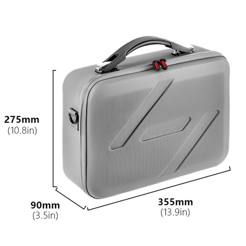 Portable Carrying Case for 4 Mini Storage Travel Case with Should Straps Handle Propellers Drones Controller Accessories
