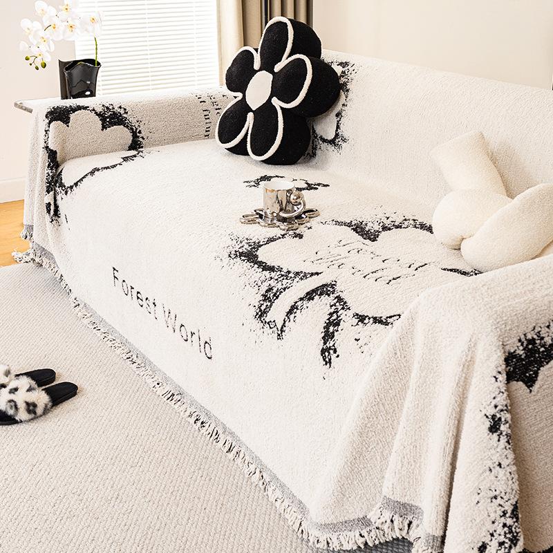 

Nordic Clover Sofa Towel High-Grade One-Piece All-Inclusive Sofa Cover Universal Cover Universal Non-Slip Sofa Cover Cloth 180*130cm