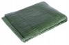 Protective waterproof tarpaulin, green, universal, 3x3 m