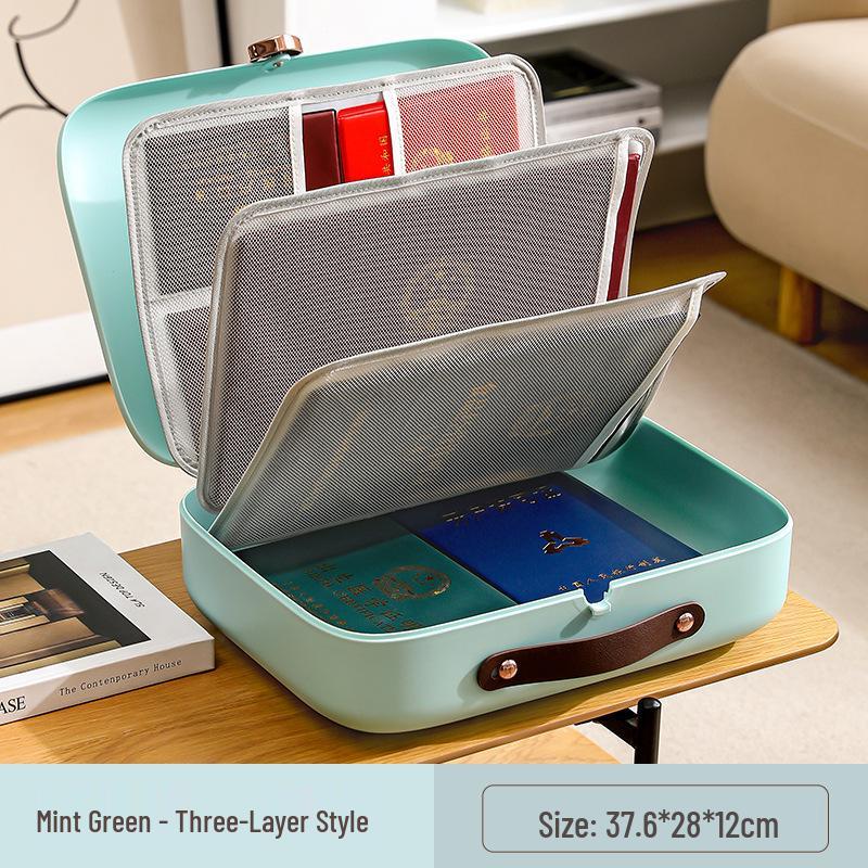 Star You Document Organizer: Home Vaccine Booklet, Family Passport, Instruction Manual, Business License, and Certificate Storage Box.