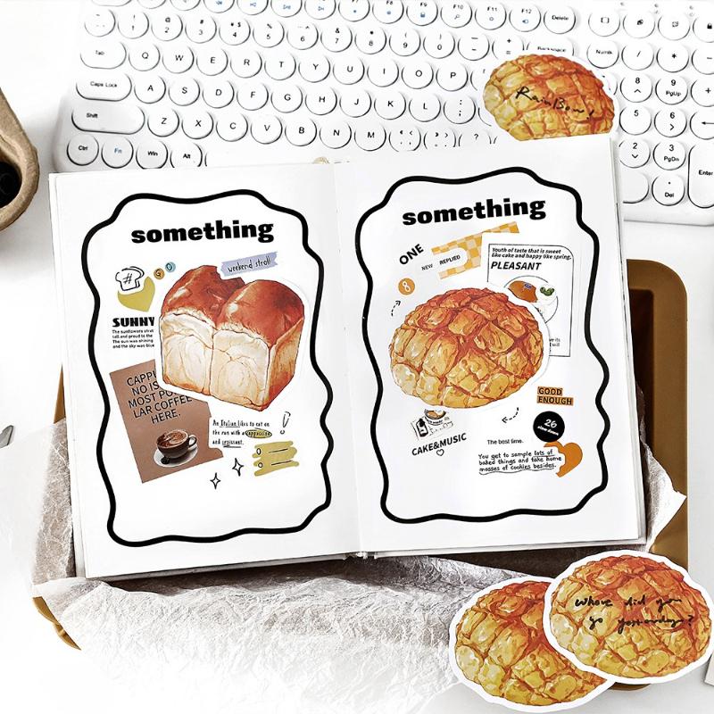 Gift Office School Supplies Special Shaped Notes Bread Head Series Cute Toast Student Memo Pad Message Kawai Stationery Lovely