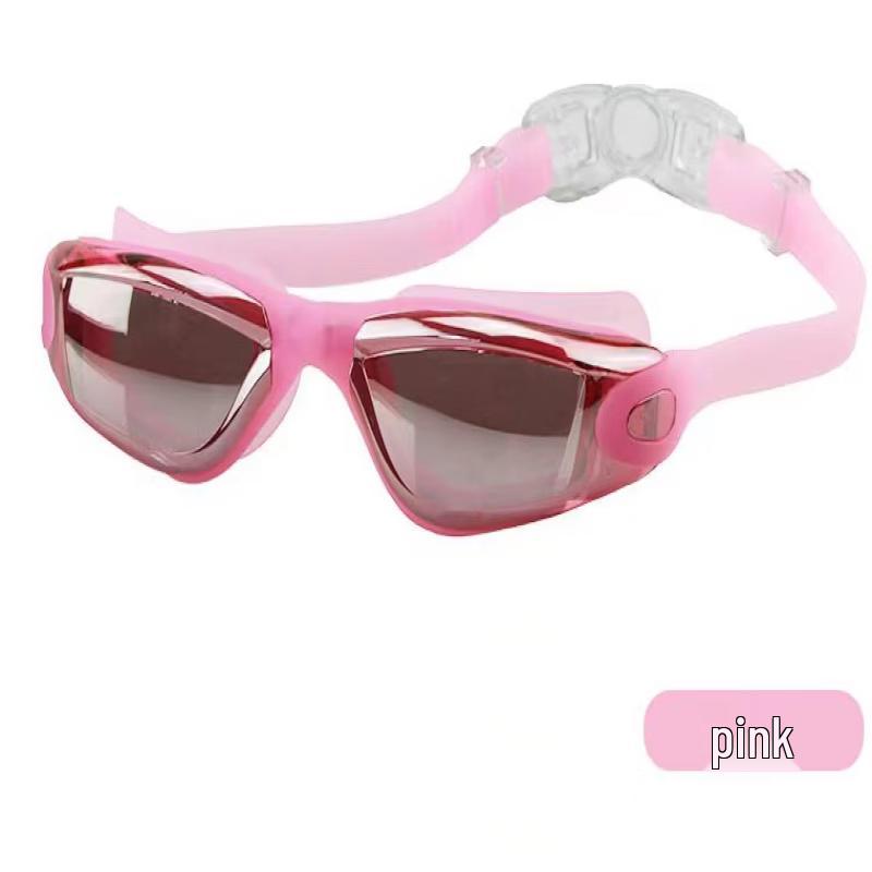 Unisex Swimming Goggles & Swim Cap Set