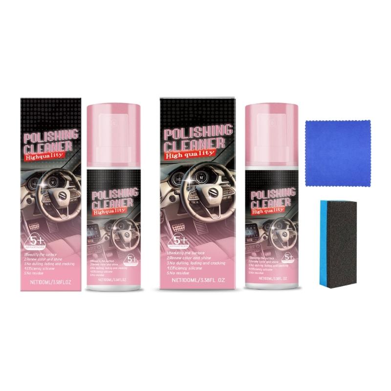Compact Car Interior Care Scratch Remover Leather Protector Auto Detailing for Active Leather Cleaning & Protection