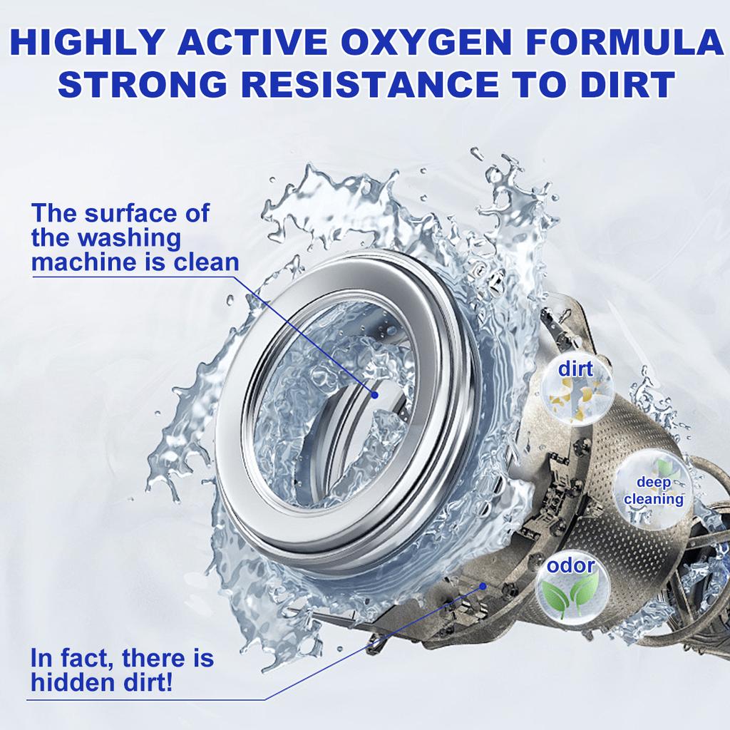 1PC Washing Machine Oxygen Powder, Washing Machine Sink Specific Cleaning Agent, Deep Cleaning, Prev