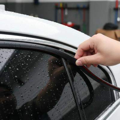 Bande d'étanchéité pour vitre de porte de voiture Imperméable Isolation phonique Remplacements de cales Joint de fenêtre automobile pour fuite d'eau de voiture Pièces de réparation DIY