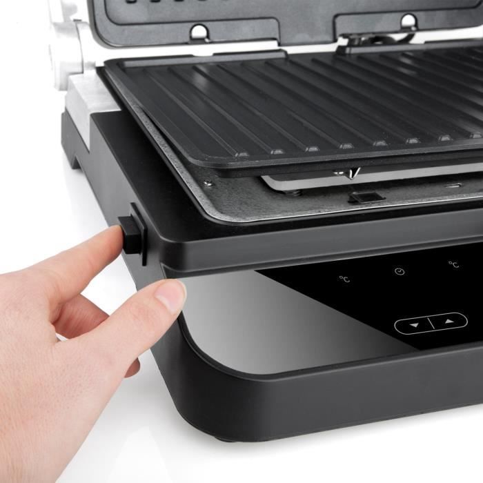Portable Electric Grill 2 In 1 BLACK+DECKER BXGR2000E - 180 Opening - 29x26 Cm Plates - 2000W