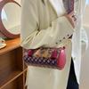 Fashionable Ethnic Style Embroidered Thread Cylinder Cross Shoulder Bag