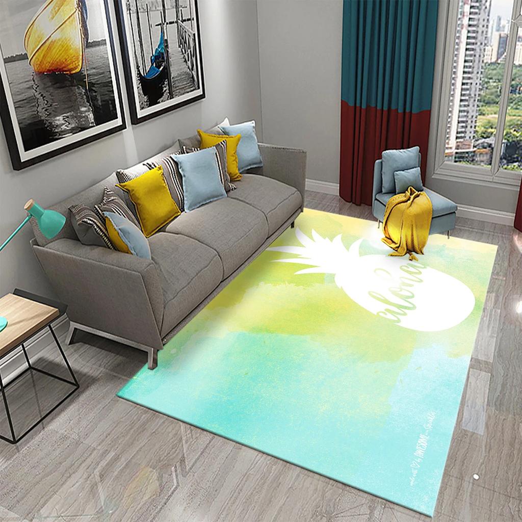 Hello Summer Carpet Beach Sea Starfish Pattern Bathroom Anti-Slip Carpet Door Mat Doormat Outdoor Living Room Bedroom Floor Rug