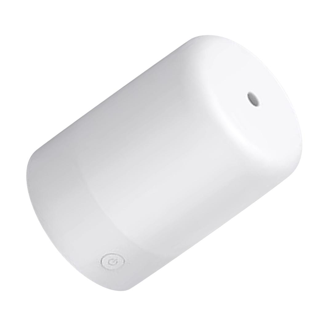 Mini Humidifier with Colorful Lights USB Quiet Portable Desktop Essential Oil Diffuser Humidifier for Home Bedroom White