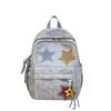 Schoolbag: Korean INS Star Backpack, Cute Girly Mini Backpack for Female Students, Lightweight and Versatile Schoolbag