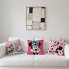 cartoon art pink cute m-Minnie Mouse Comfortable soft Pillow Case for Sofa Living Room Home office Decor Protective Covers