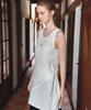 Siyajyu Sikn2190 See-Through Layered Knit Dress_White